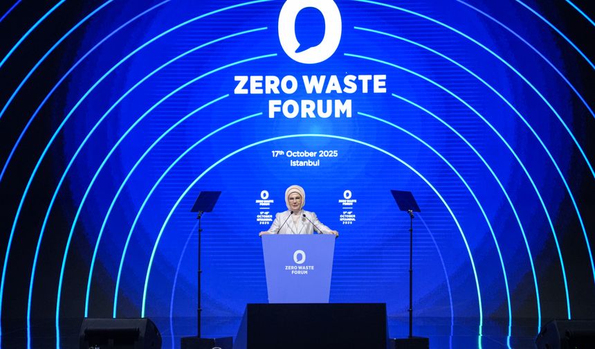 Emine Erdoğan, Uluslararası Sıfır Atık Forumu'nda konuştu: