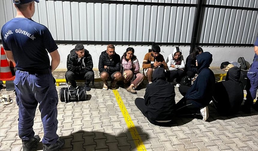 Fethiye'de 20 düzensiz göçmen yakalandı