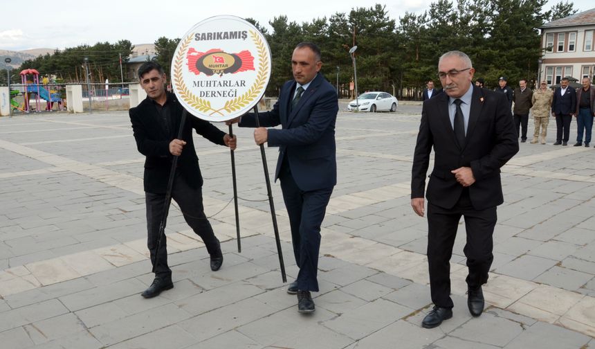 Kars'ta Muhtarlar Günü dolayısıyla tören düzenlendi