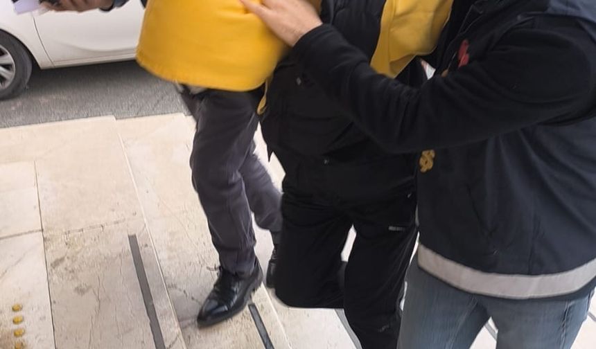 Konya'da uyuşturucu operasyonunda yakalanan şüpheli tutuklandı