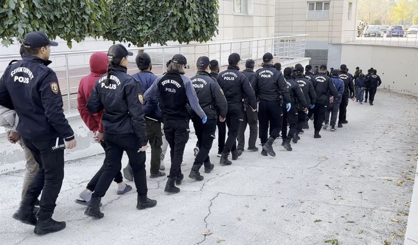 'Narkokapan Konya' operasyonunda yakalanan 424 zanlı tutuklandı