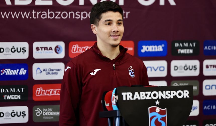 Trabzonspor'da Benjamin Bouchouari'nin forma heyecanı: