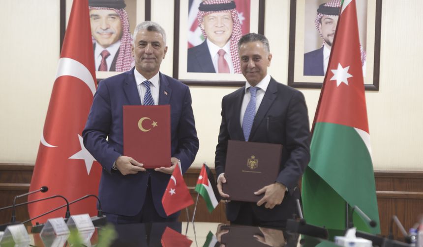 Türkiye ile Ürdün arasında ekonomiye ilişkin mutabakat zaptı imzalandı