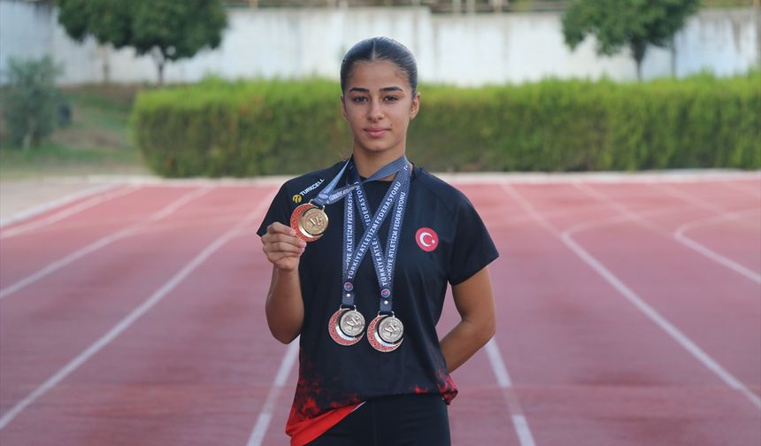 Türkiye şampiyonu milli atlet Cemile Duran, İtalya'da altın madalya hedefiyle koşacak