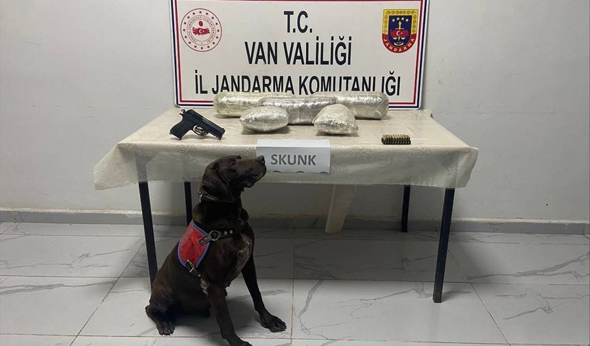Van'da 4 kilo 311 gram uyuşturucu ele geçirildi
