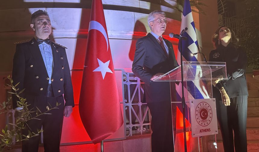 Yunanistan'da Türkiye Cumhuriyeti'nin kuruluşunun 102. yılı kutlandı