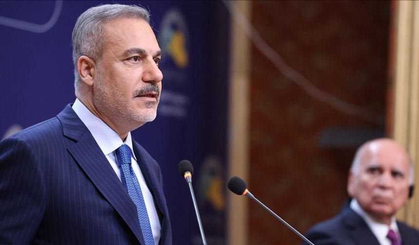 Dışişleri Bakanı Fidan: Beklentimiz, PKK'nın Irak'ta da terör faaliyetlerine son vermesi