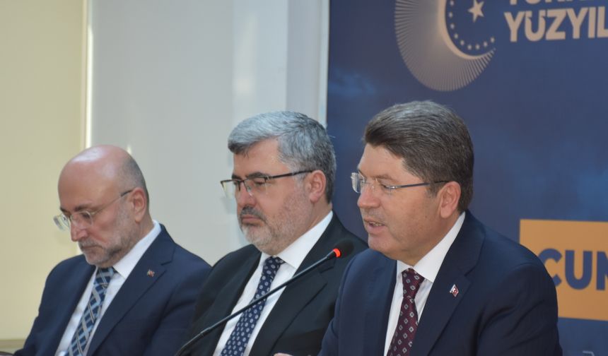 Adalet Bakanı Tunç, Afyonkarahisar'da konuştu: