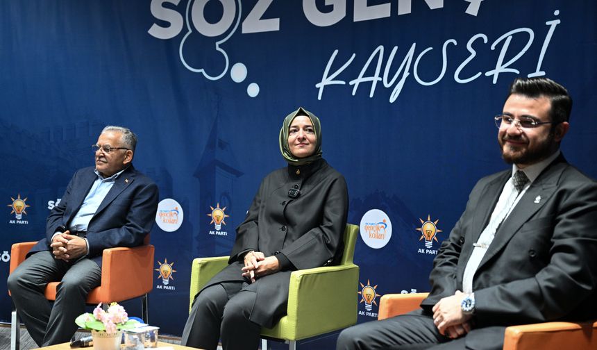 AK Parti Genel Başkan Yardımcısı Kaya, Kayseri'de gençlerle buluştu