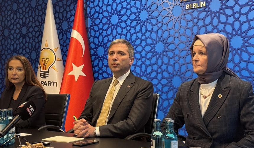 AK Parti Genel Başkan Yardımcısı Zafer Sırakaya Almanya temaslarını değerlendirdi: