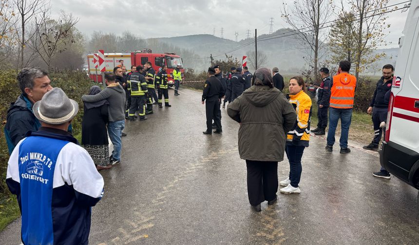 Bartın'da dere yatağına devrilen otomobildeki karı koca öldü