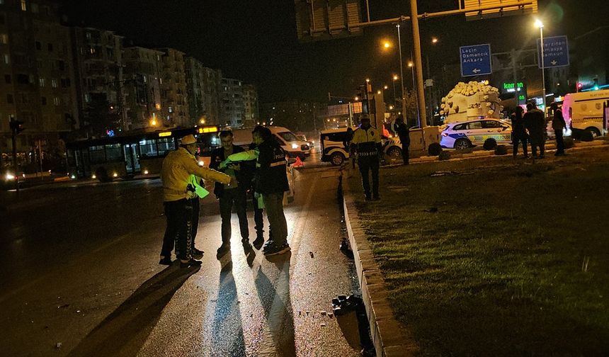 Çorum'da tırın çarptığı yaya ağır yaralandı