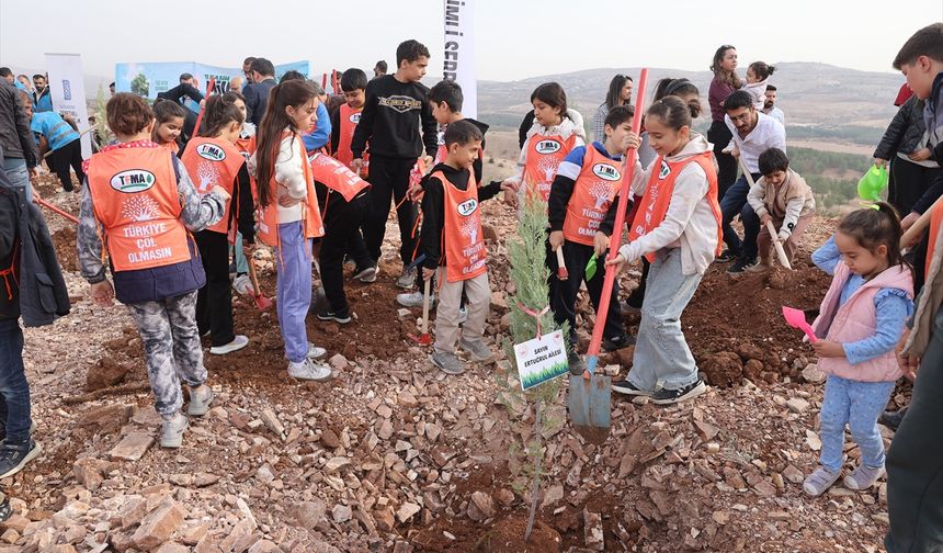 Gaziantep ve çevre illerde 'Milli Ağaçlandırma Günü' etkinliği yapıldı