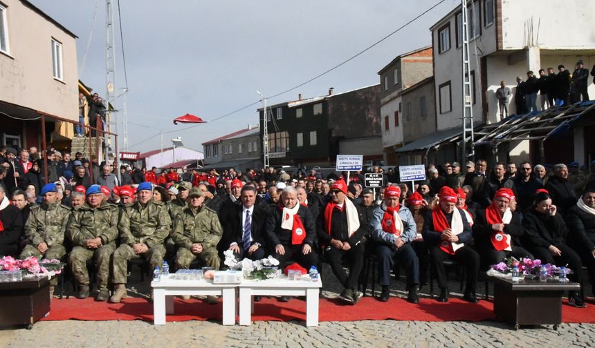 Gümüşhane'de 'Şehitlere Vefa ve Zafer Yürüyüşü' düzenlendi