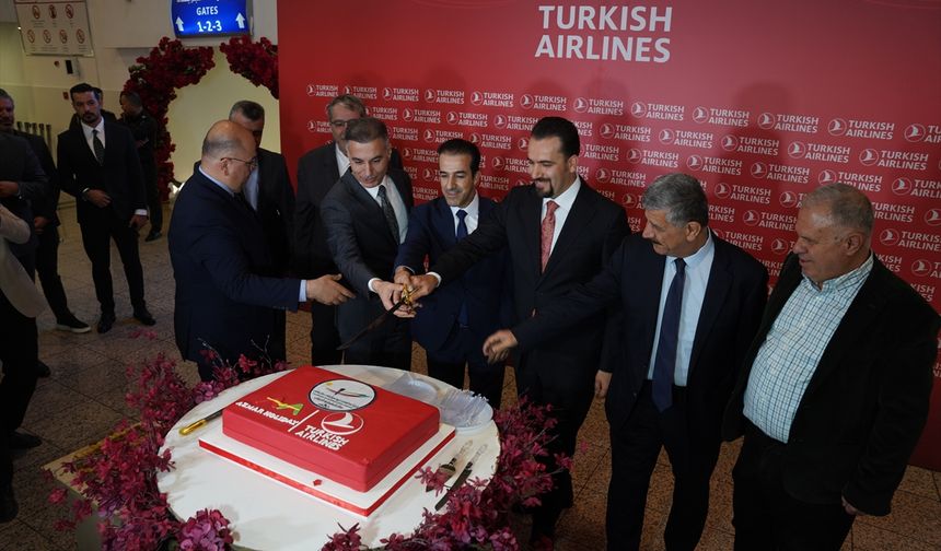 İstanbul'dan Irak'ın Süleymaniye kentine iki buçuk yılın ardından uçuşlar yeniden başladı