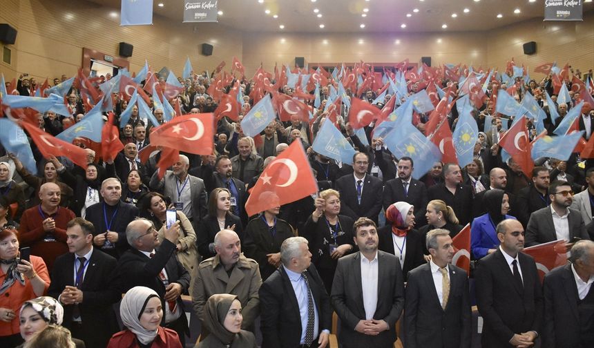 İYİ Parti Genel Başkanı Dervişoğlu, partisinin Ordu İl Kongresi'nde konuştu: