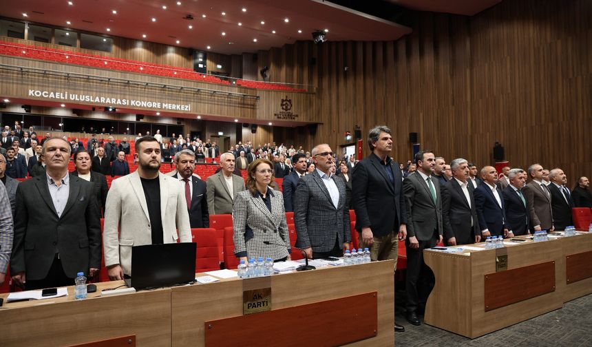Kocaeli Büyükşehir Belediyesi kasım ayı olağan meclis toplantısı yapıldı