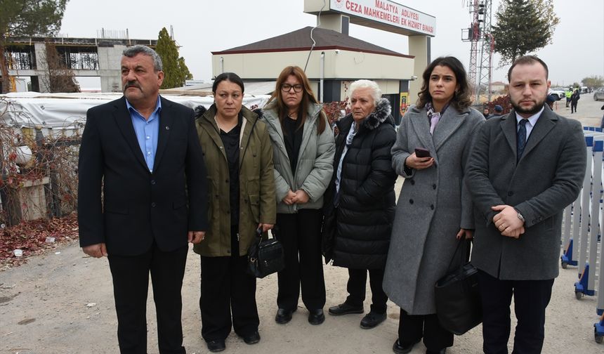 Malatya'da hamile eşini öldüren koca ile 4 sanık hakim karşısında
