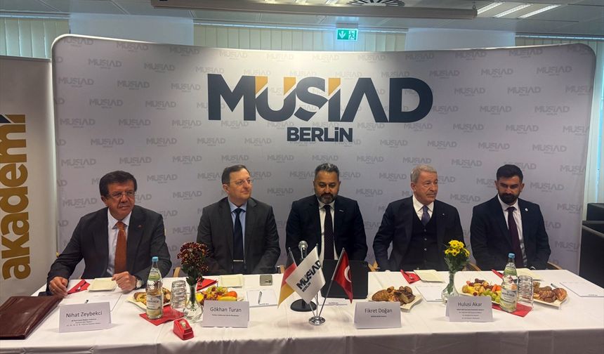 MÜSİAD'ın Berlin şubesinde 'Almanya-Türkiye ekonomik ilişkileri' konulu toplantı düzenlendi