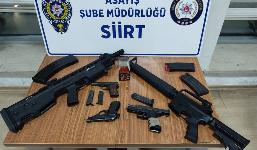 Siirt'te 5 kişinin yaralandığı silahlı kavgaya ilişkin 3 şüpheli tutuklandı