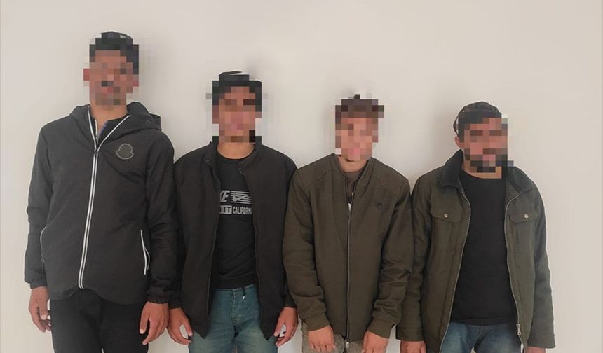 Siirt'te durdurulan minibüste sahte pasaportla 4 düzensiz göçmen yakalandı