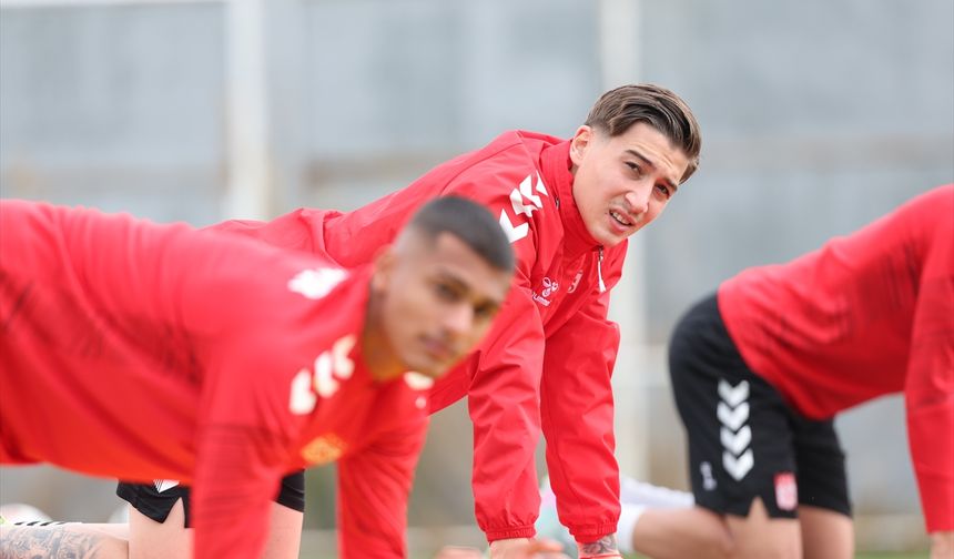 Sivasspor, Esenler Erokspor maçının hazırlıklarını sürdürdü