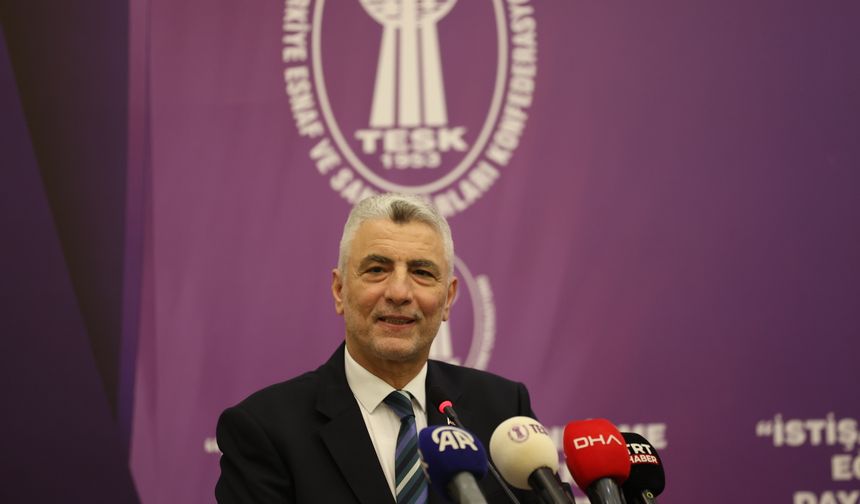 Ticaret Bakanı Bolat, TESK İstişare Toplantısı'nda konuştu: