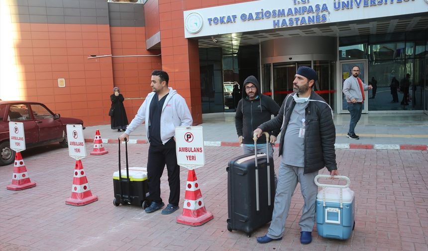 Tokat'ta beyin ölümü gerçekleşen kişinin karaciğeri bağışlandı