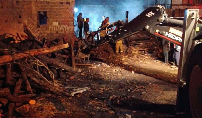 Tokat'ta çıkan ev yangınında görme engelli kişi öldü