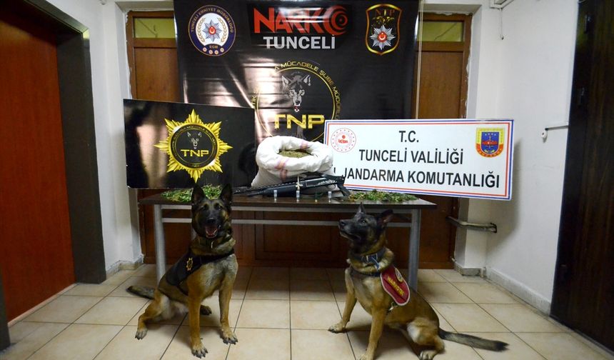 Tunceli merkezli uyuşturucu operasyonunda 2 şüpheli yakalandı