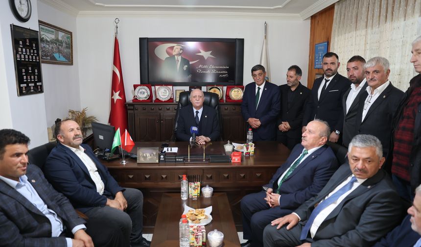 TZOB Genel Başkanı Bayraktar Bayburt'ta çiftçiler için destek paketi istedi