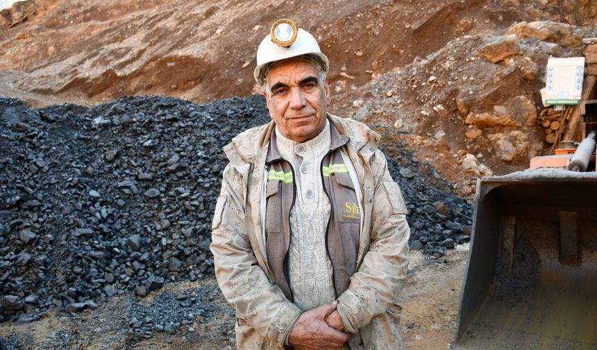 Adanalı madenci, 51 yıldır mesleğini sürdürüyor