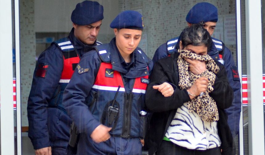 Aydın'da hakkında kesinleşmiş hapis cezasıyla aranan kadın saklandığı kilerde yakalandı