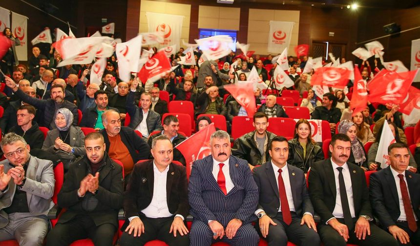 BBP Genel Başkan Yardımcısı Bağcı, partisinin Uşak İl Kongresi'nde konuştu: