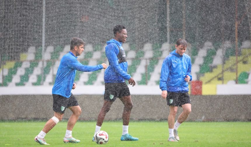 Bodrum FK, Bandırmaspor maçının hazırlıklarını sürdürdü