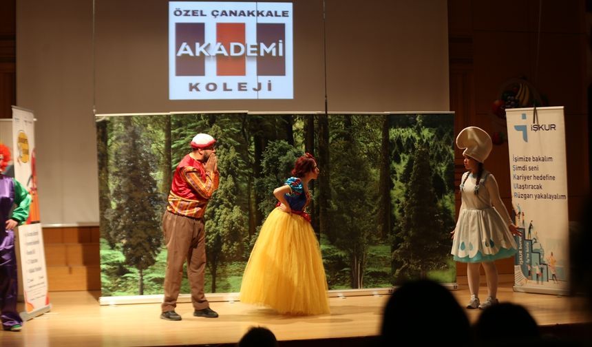 Çanakkale'de iş sağlığı ve güvenliği bilinci miniklere tiyatroyla aşılanıyor