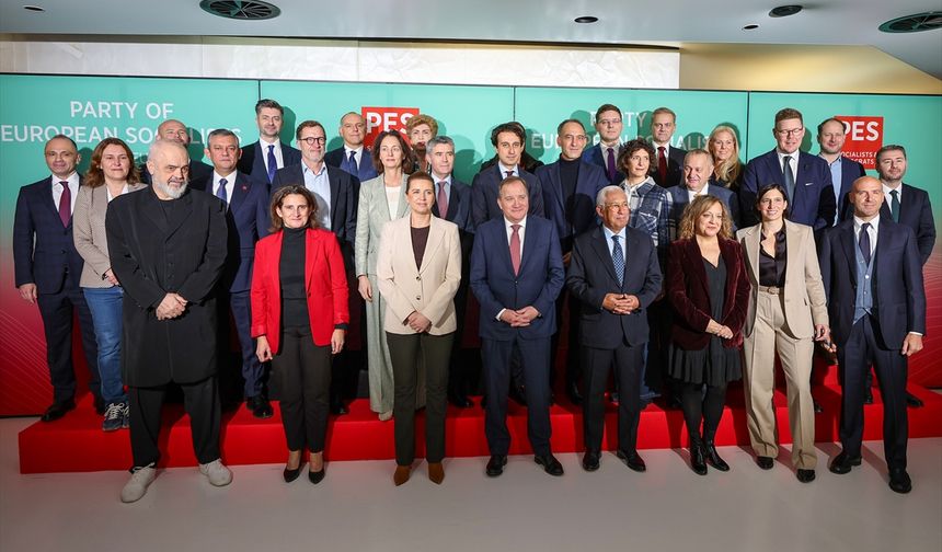 CHP Genel Başkanı Özel, Avrupa Sosyalist Partisi Liderler Toplantısı'nda konuştu: