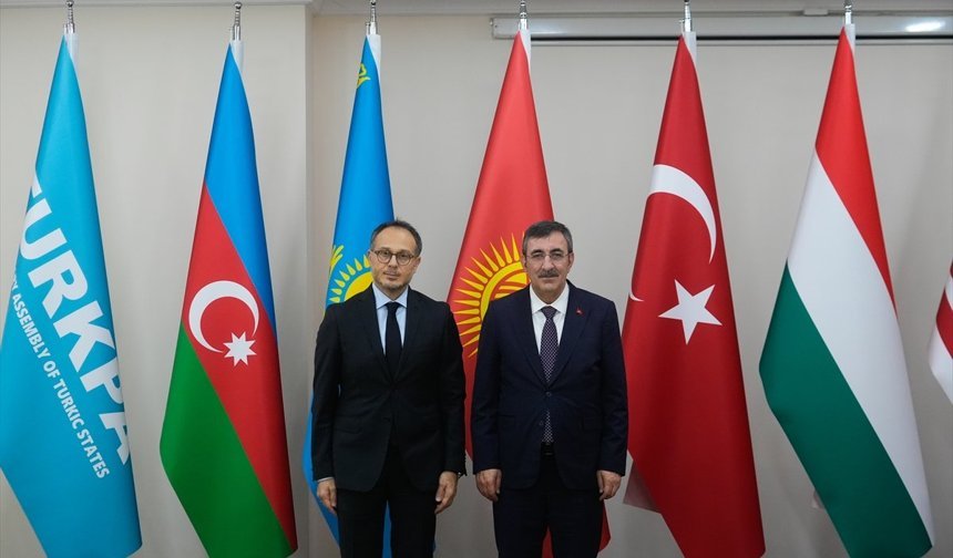 Cumhurbaşkanı Yardımcısı Yılmaz, MÜSİAD Azerbaycan Genel Kurul Toplantısı'nda konuştu: