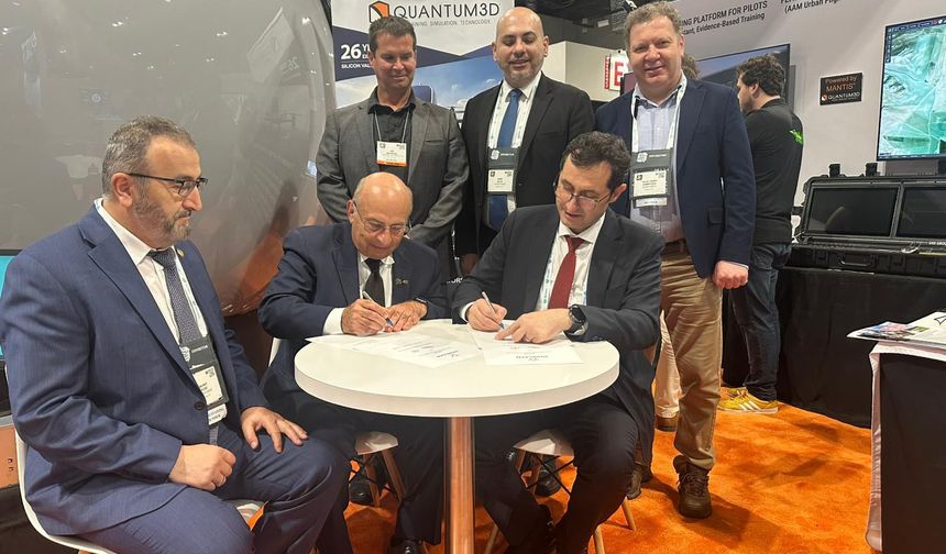 Döner kanat hava aracı simülatörleri için stratejik ortaklık