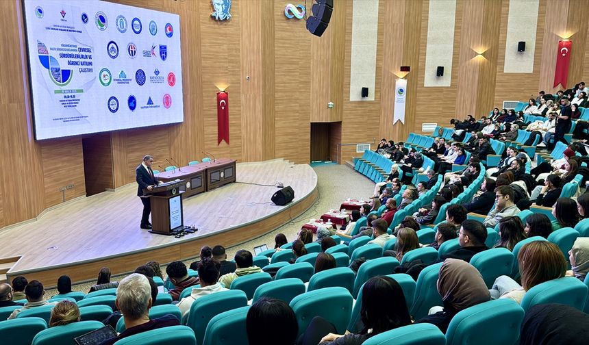 Kırşehir'de düzenlenen 'Çevresel Sürdürülebilirlik ve Öğrenci Katılımı Çalıştayı' başladı