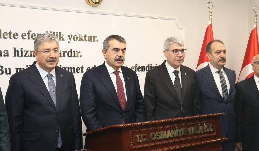 Milli Eğitim Bakanı Yusuf Tekin deprem bölgesindeki derslik yatırımlarını anlattı: