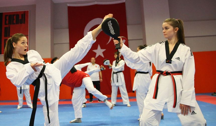 Milli para tekvandocular Zehra ve Fatih dünya şampiyonasına birlikte hazırlanıyor