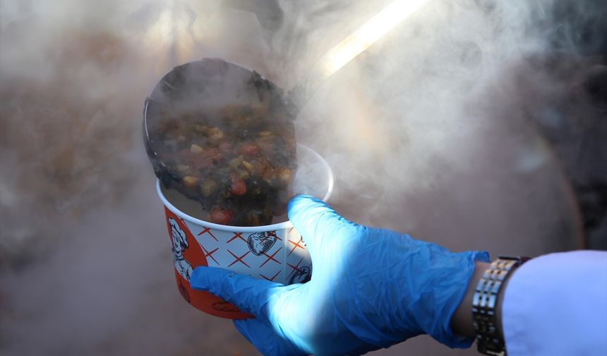 Rize'de 'Karalahana Çorba İçme Günü' etkinliği düzenlendi