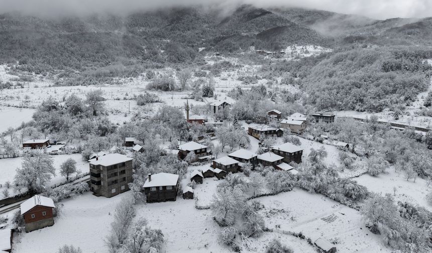 Sinop ve Tokat'ta kar nedeniyle 59 köy yolu ulaşıma kapandı