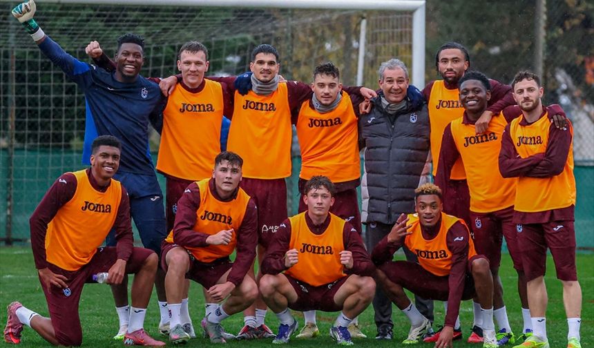 Trabzonspor, Beşiktaş maçının hazırlıklarına başladı