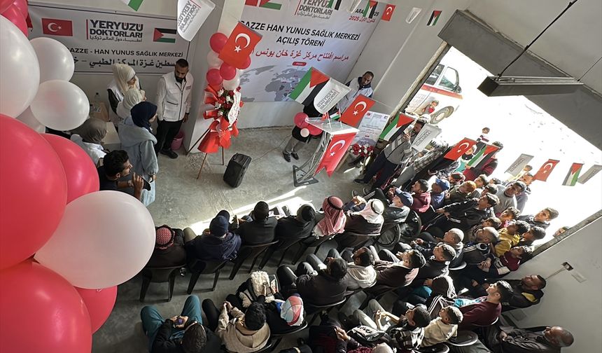 Yeryüzü Doktorları Derneği, Gazze'de yeniden fizyoterapi merkezi açtı