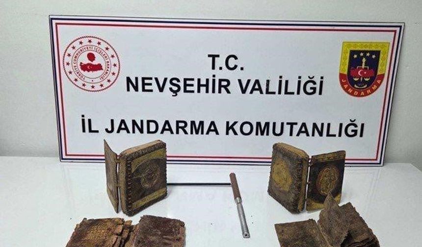 Nevşehir'de tarihi eser değeri taşıyan 2 adet Tevrat bulundu