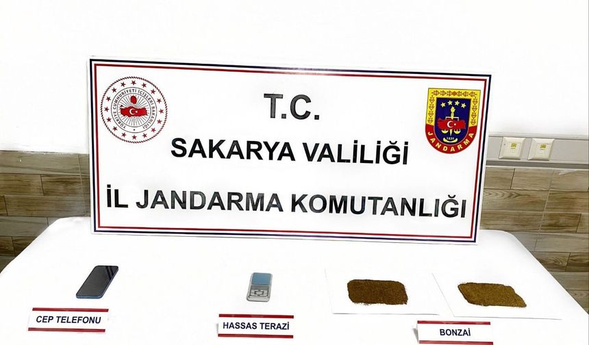 Sakarya'da uyuşturucu operasyonunda yakalanan zanlı tutuklandı
