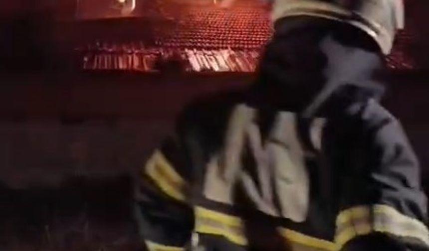 Turhal'da çıkan yangında bir kadın hayatını kaybetti