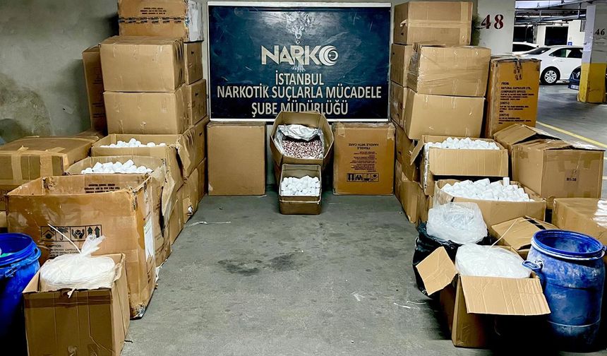 Narkotik’ten Büyük Operasyon: 517 Kilo Uyuşturucu ve 1 Milyon 252 Bin Hap